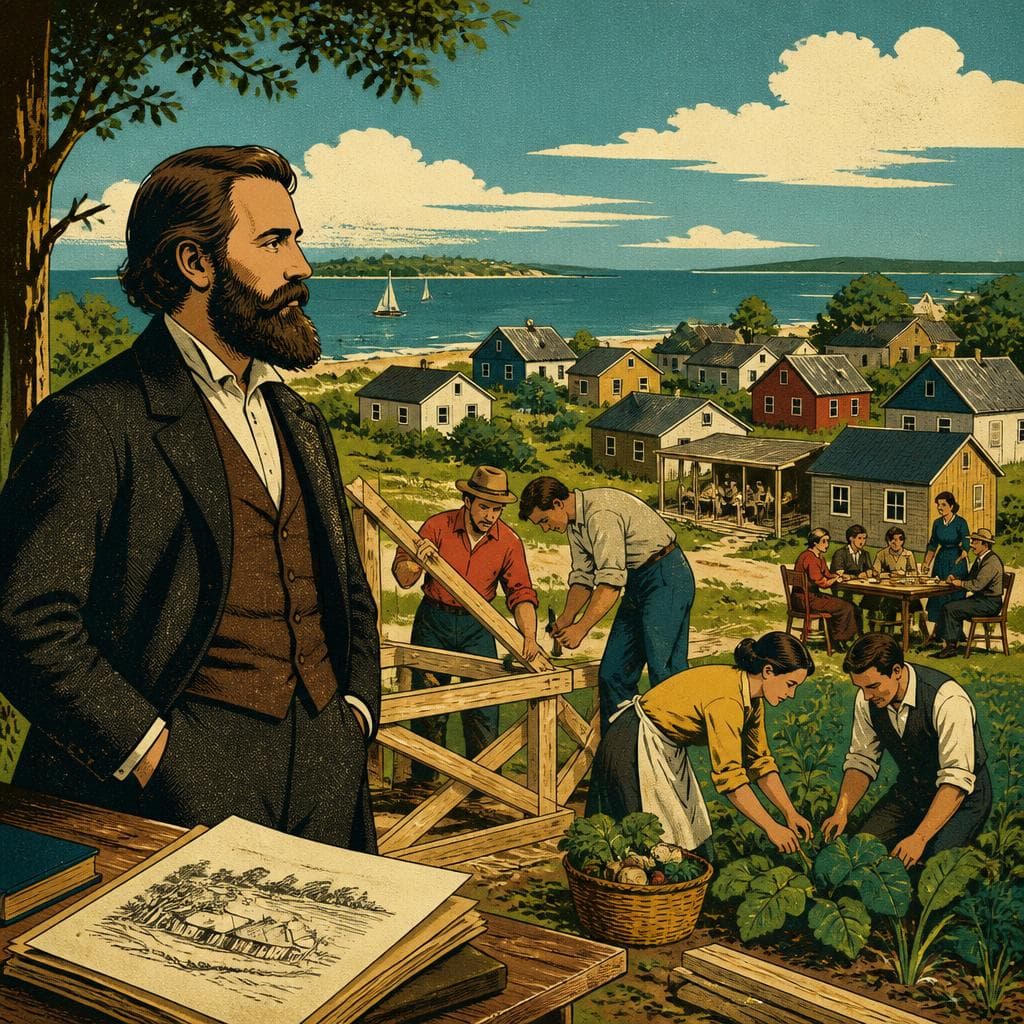 Cover art for Josiah Warren’s Long Island Test of Freedom