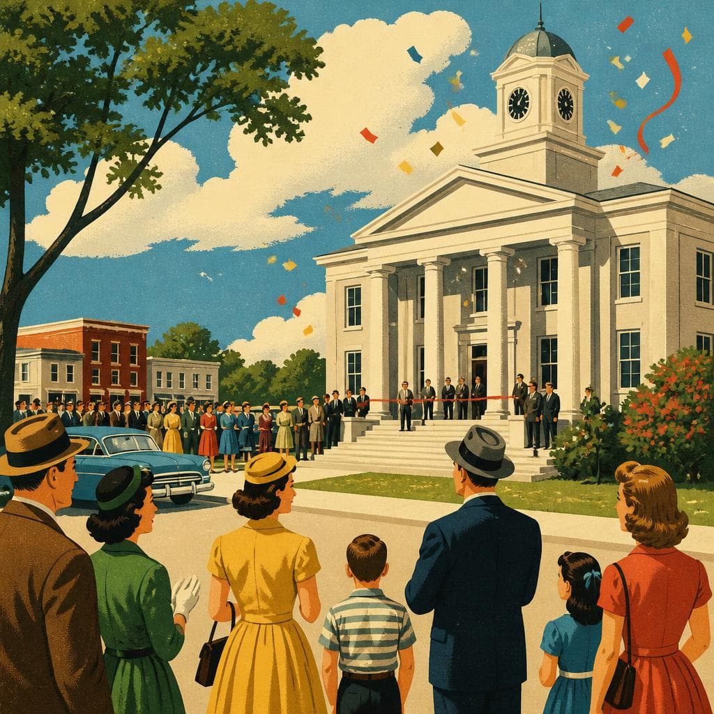 Cover art for When Donalsonville Got the Courthouse