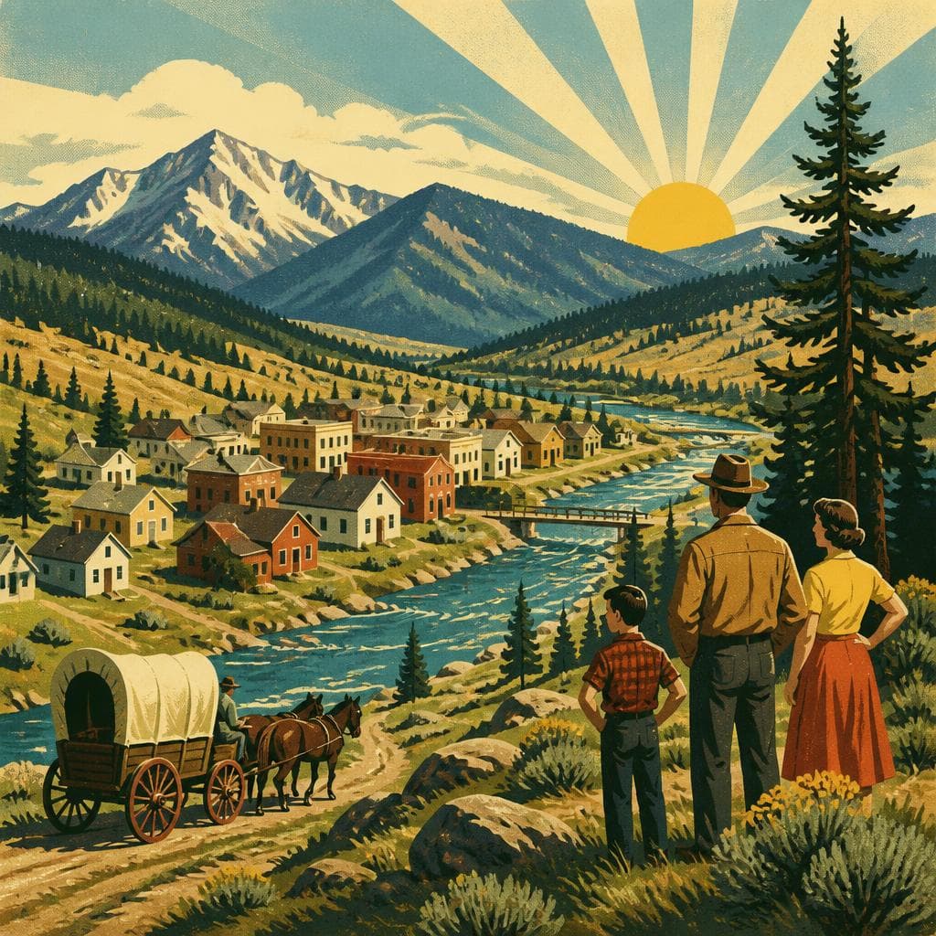 Cover art for The Town That Woke Up in Idaho