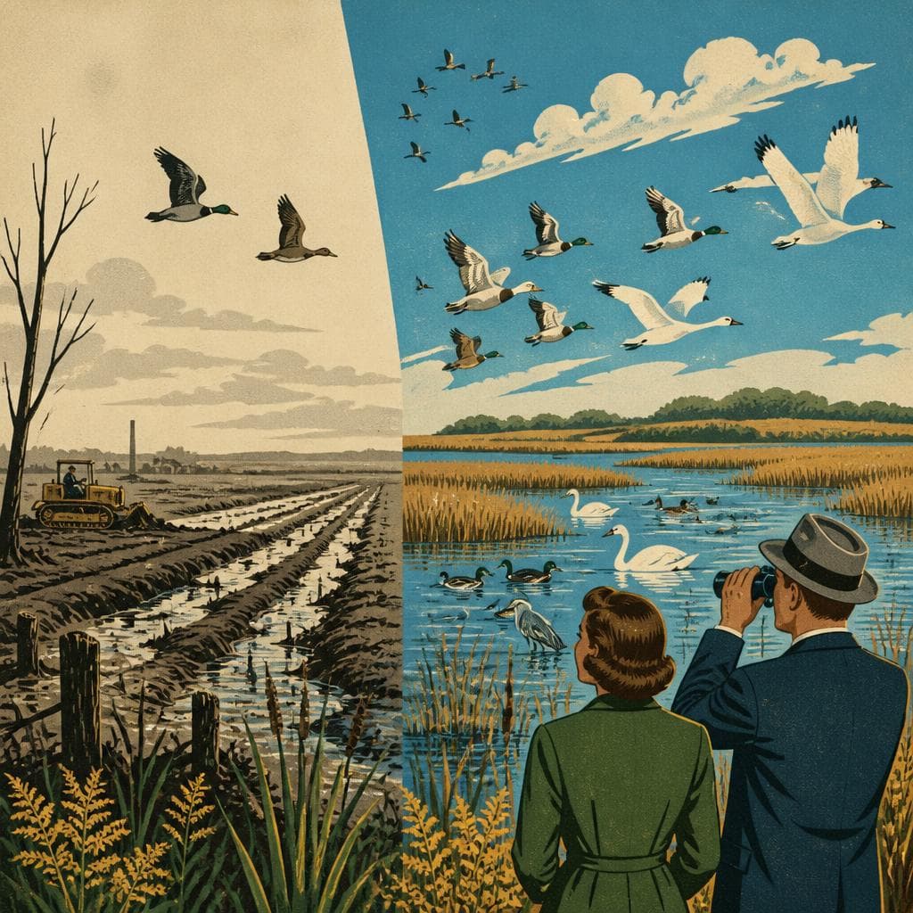 Cover art for When the Marsh Was Chosen for Birds