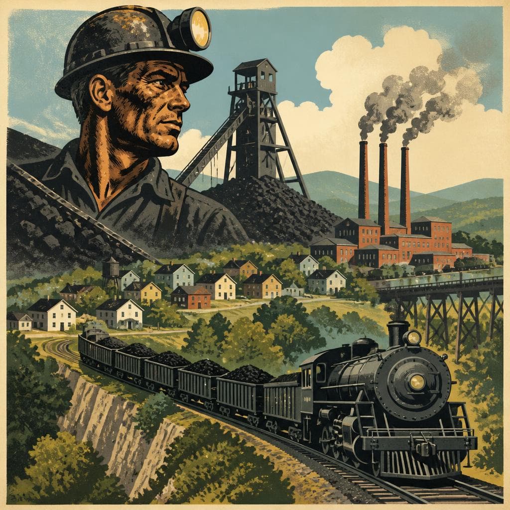 Cover art for Built by Coal, Carried by Rail