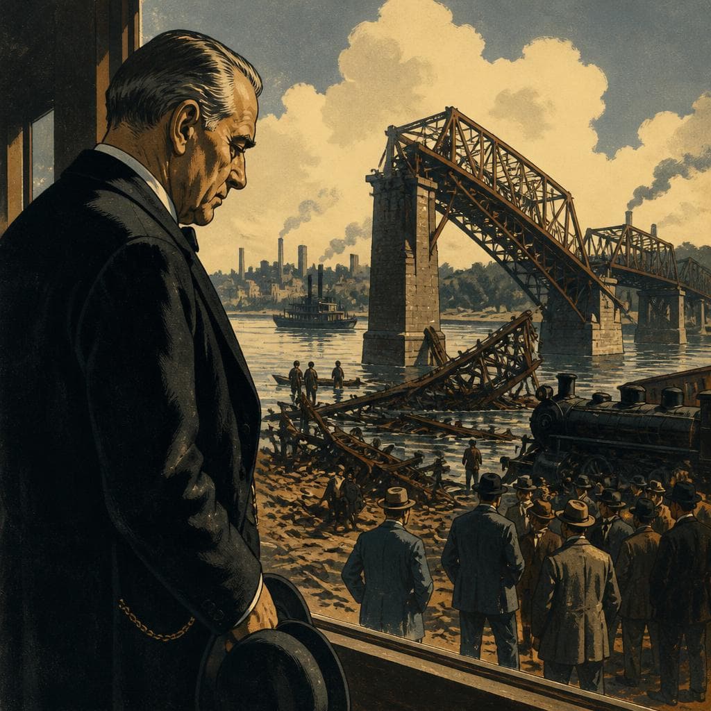 Cover art for The Bridge That Followed Amasa Stone