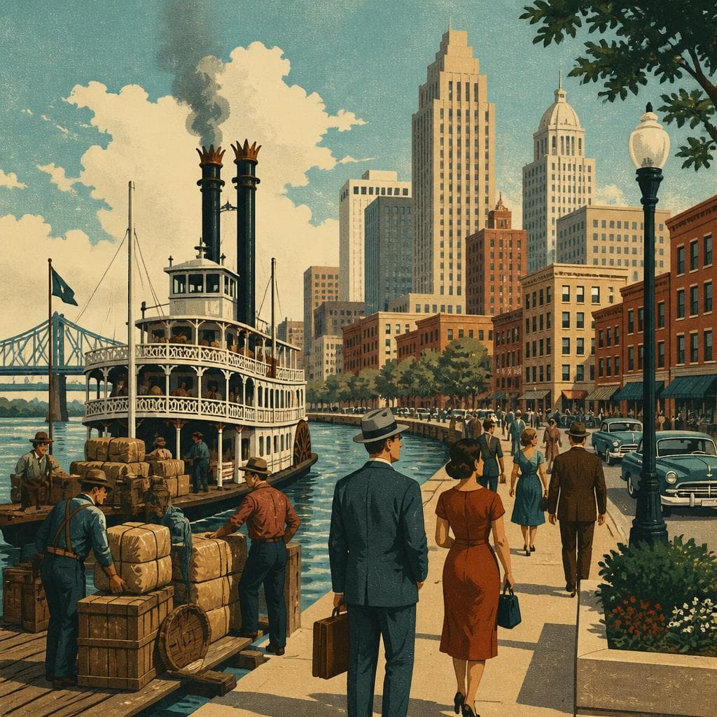 Cover art for Where River Trade Learned to Dress for Business