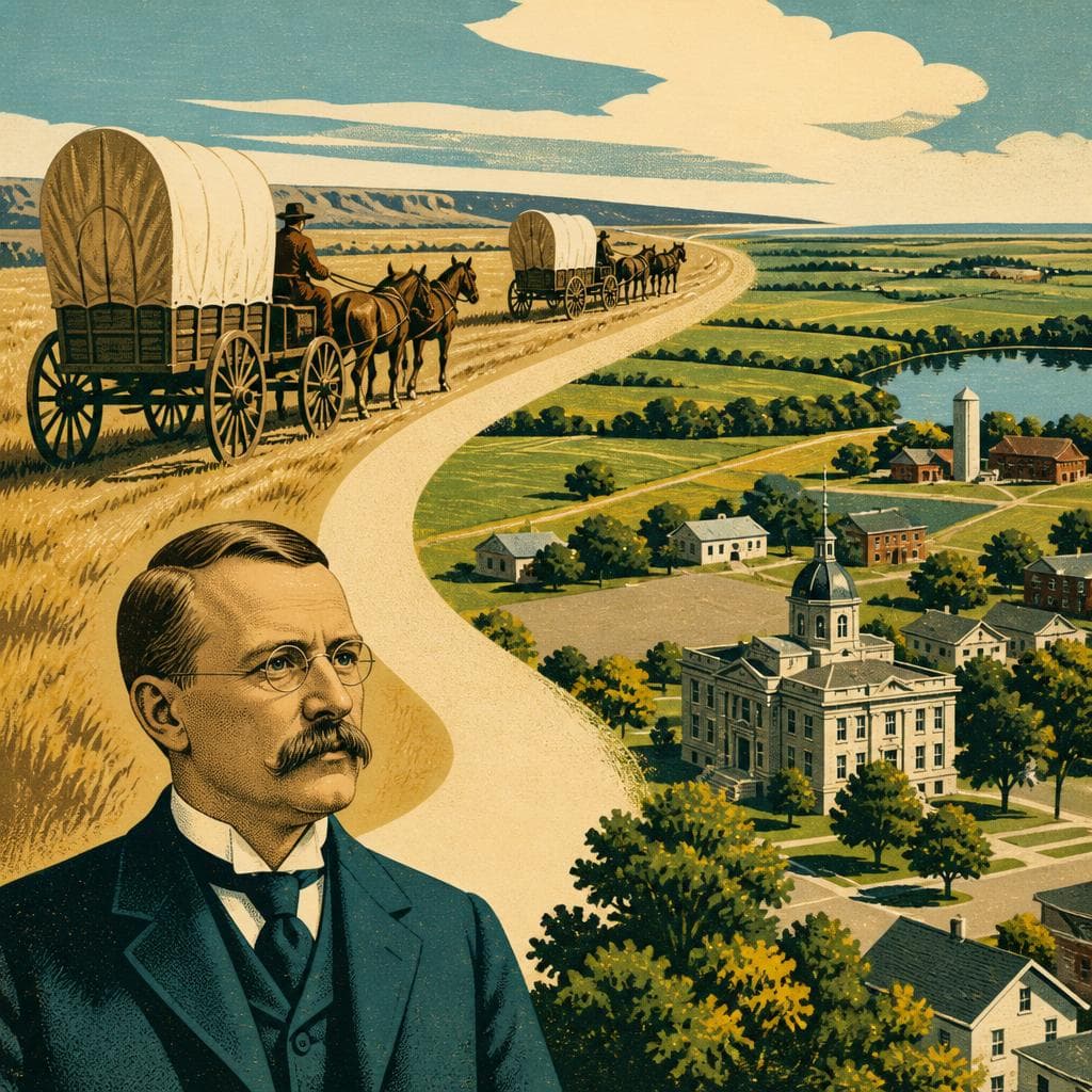 Cover art for The Road That Turned Into a County Name