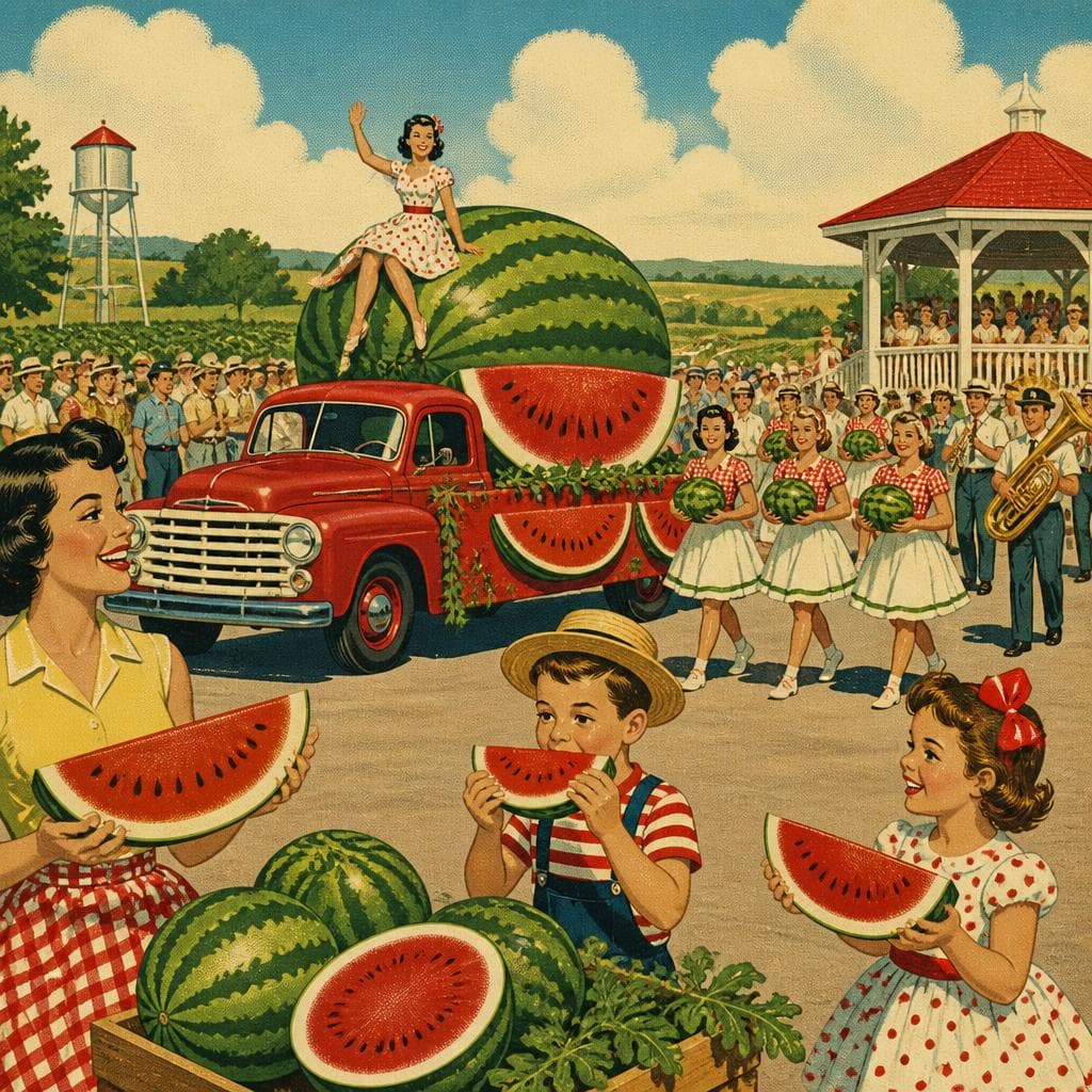 Cover art for How Naples Made Watermelon a Summer Spectacle