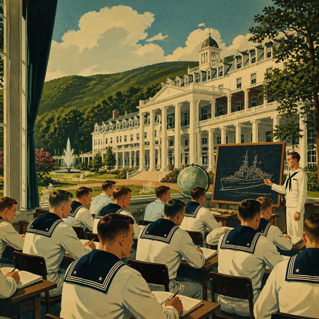 Cover art for When Bedford Springs Went to War