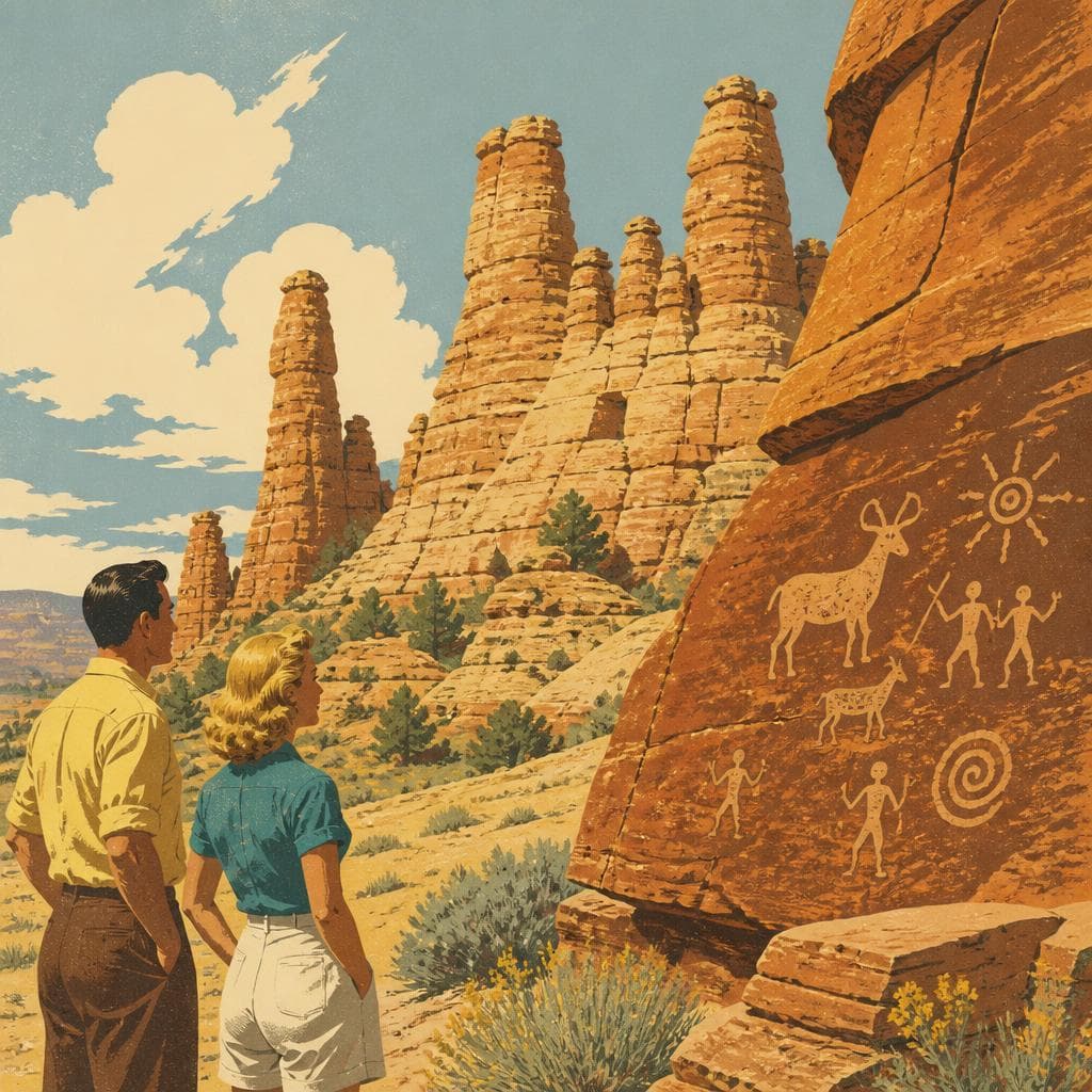 Cover art for Where Sandstone Became a Canvas