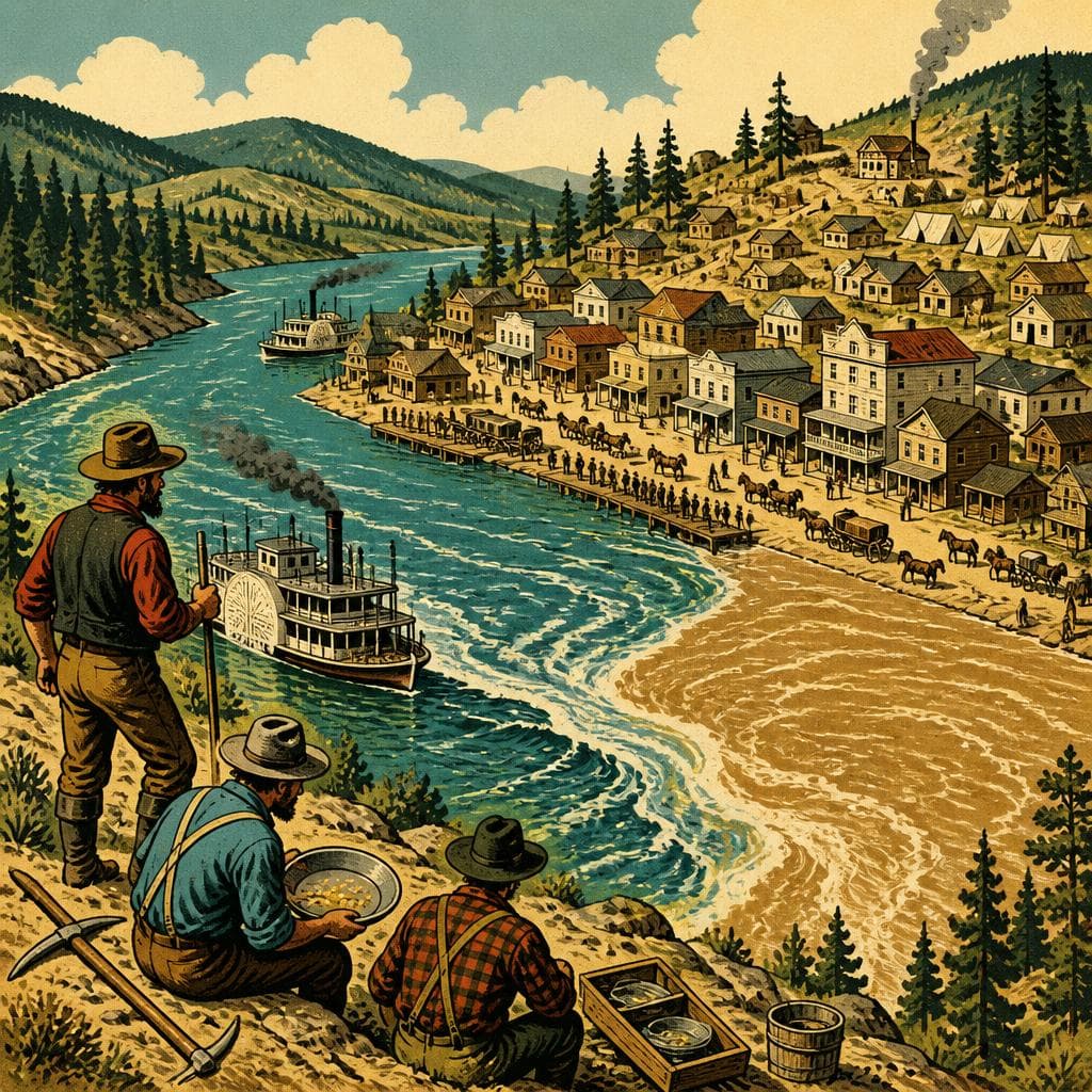 Cover art for Where Two Rivers Made a Boomtown