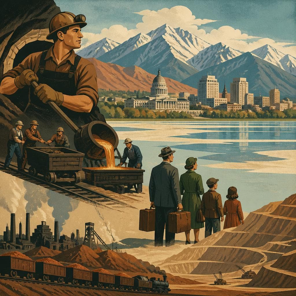 Cover art for How Copper Built a Salt Lake World