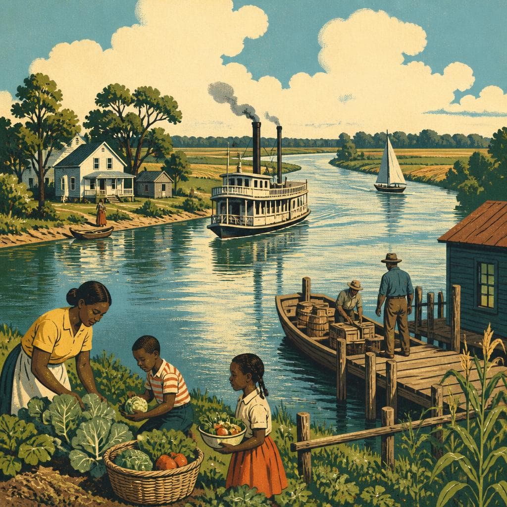 Cover art for Where the River Fed and Carried a Community