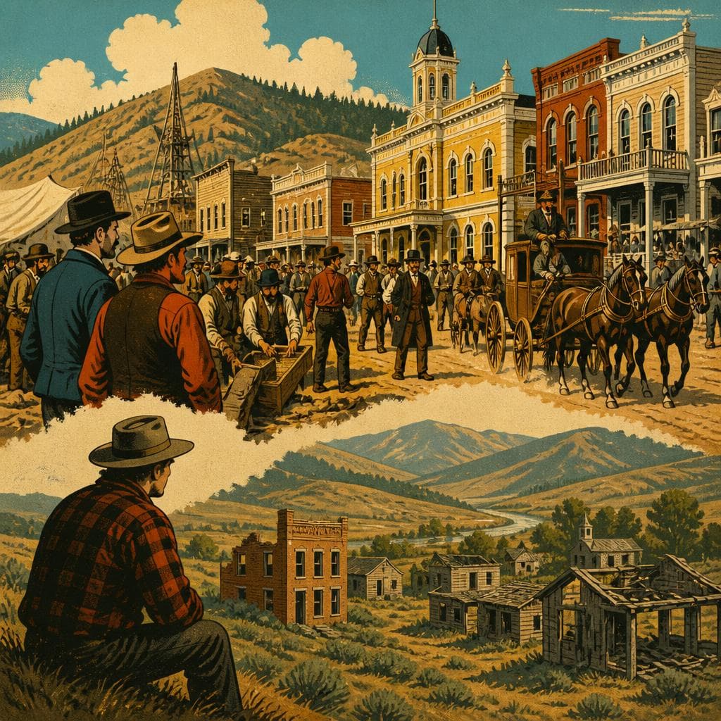Cover art for When Gold Turned Bannack Into a Capital