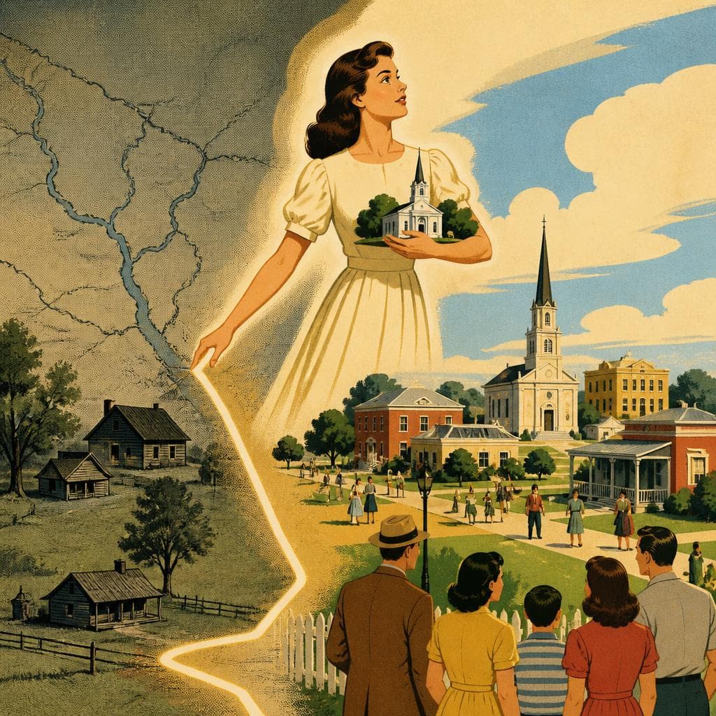 Cover art for When a Map Line Became Evangeline