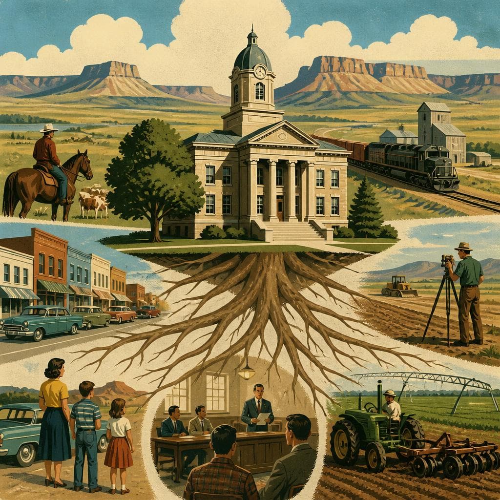 Cover art for Where the Courthouse Put Down Roots