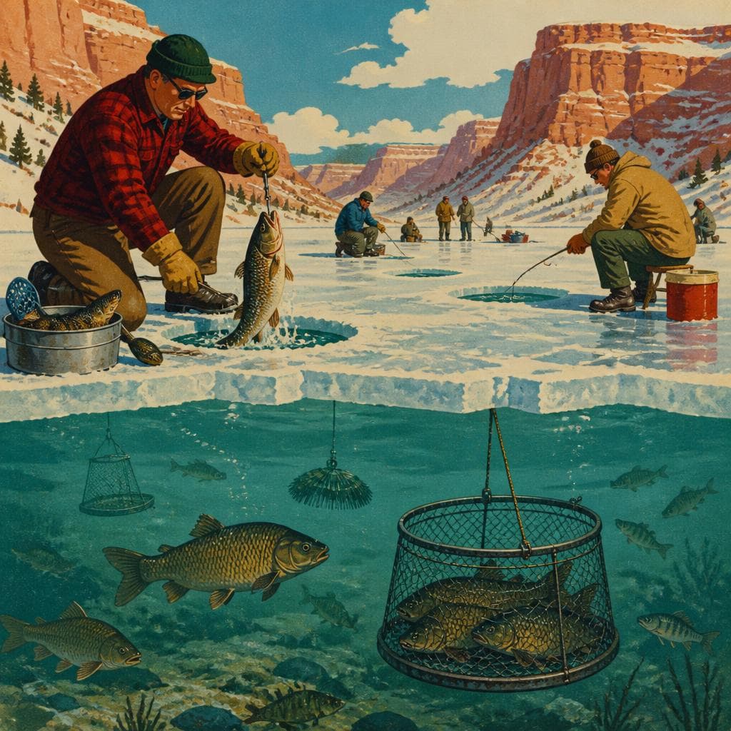 Cover art for Under the Ice at Flaming Gorge