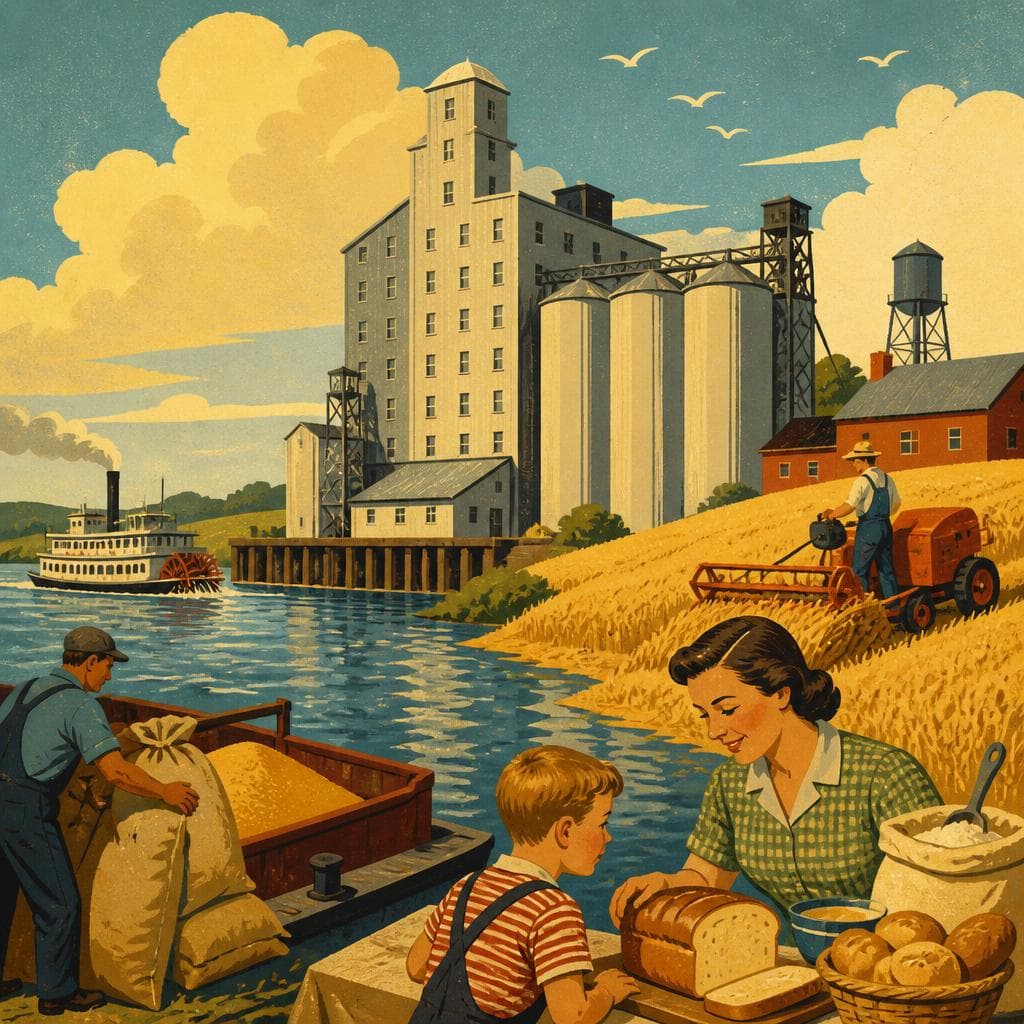 Cover art for Where the River Became Bread