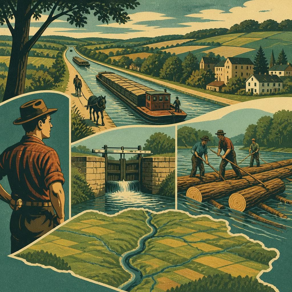 Cover art for A County Named for the Waterways