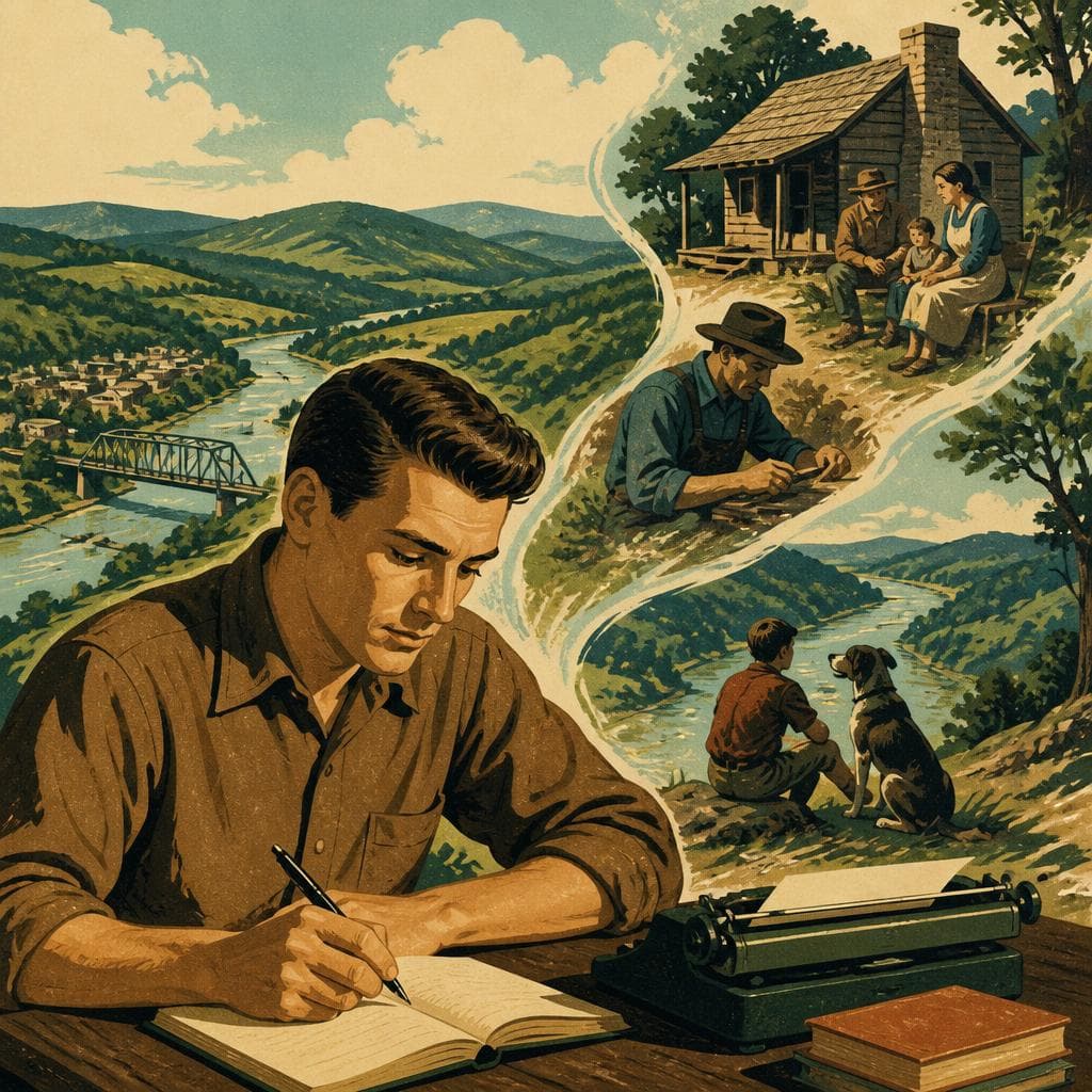 Cover art for The Hills That Spoke Through Jesse Stuart