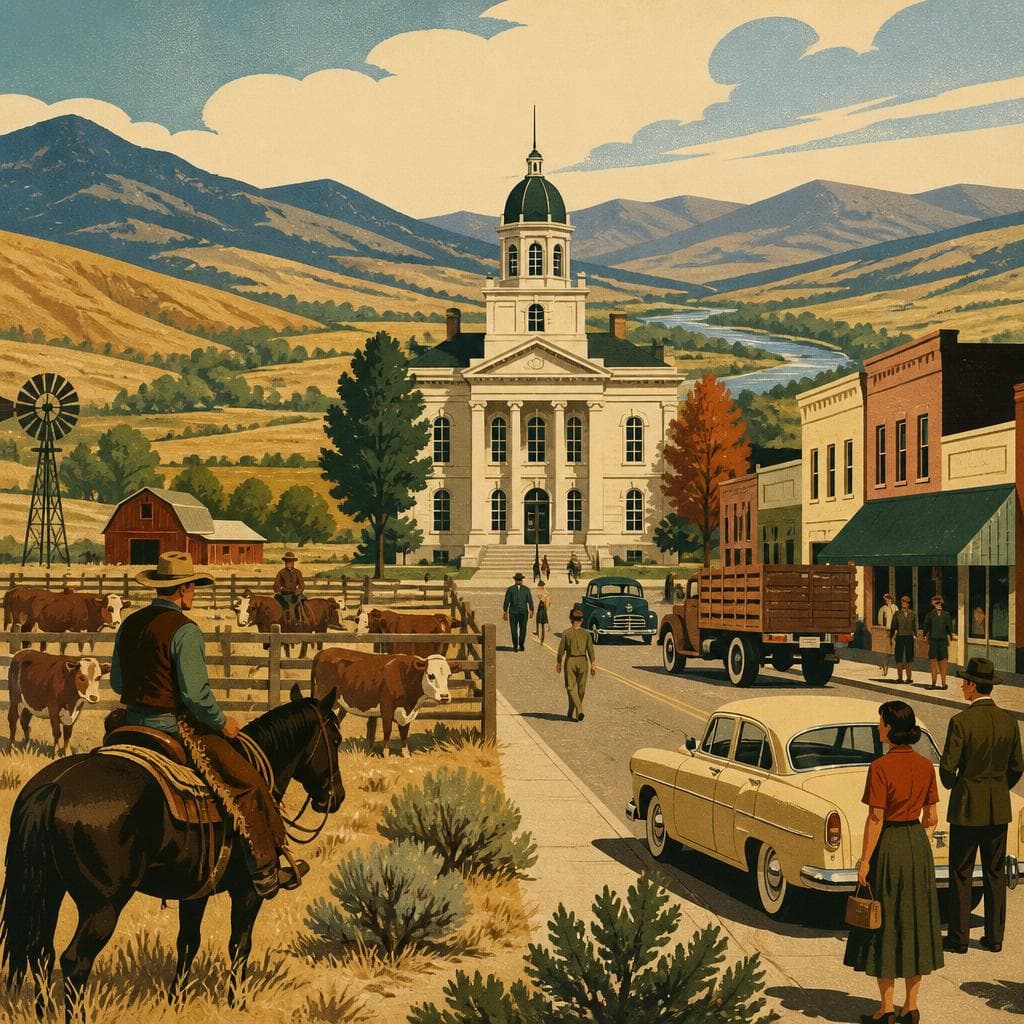 Cover art for Where Ranch Country Met the Courthouse