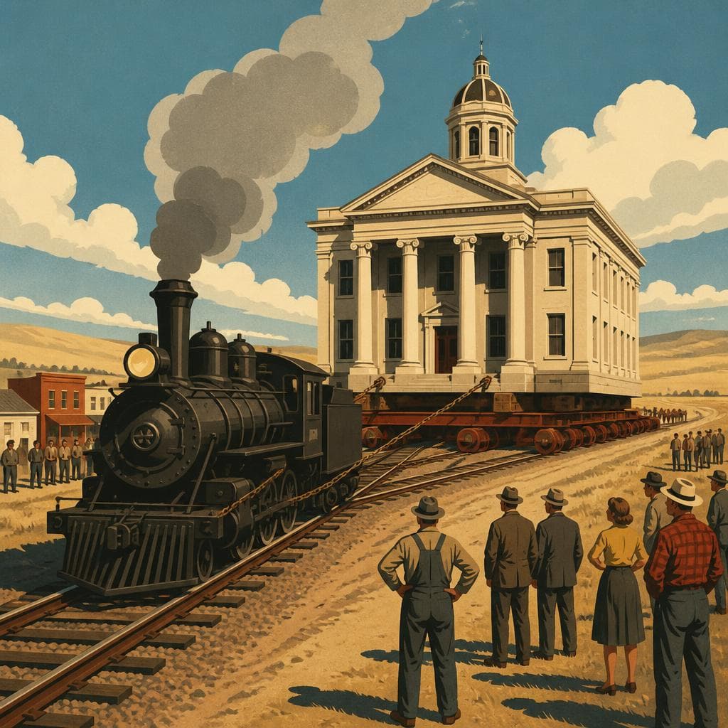 Cover art for Where the Tracks Pulled the Courthouse