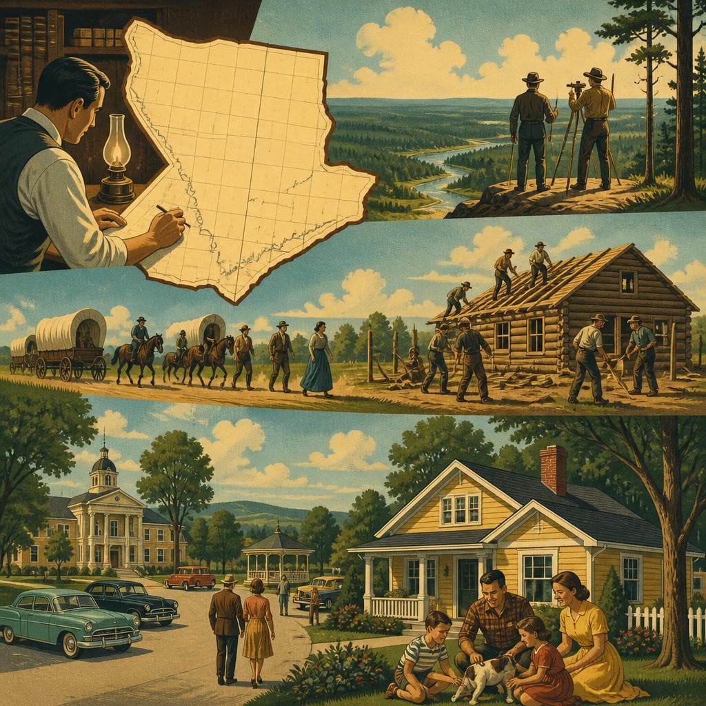 Cover art for A County on Paper, Then a Place Called Home