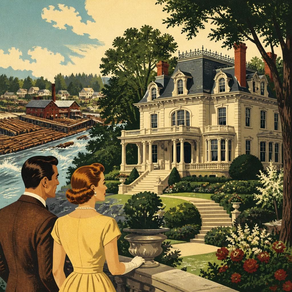 Cover art for A Mansion That Learned to Speak Lumber Wealth