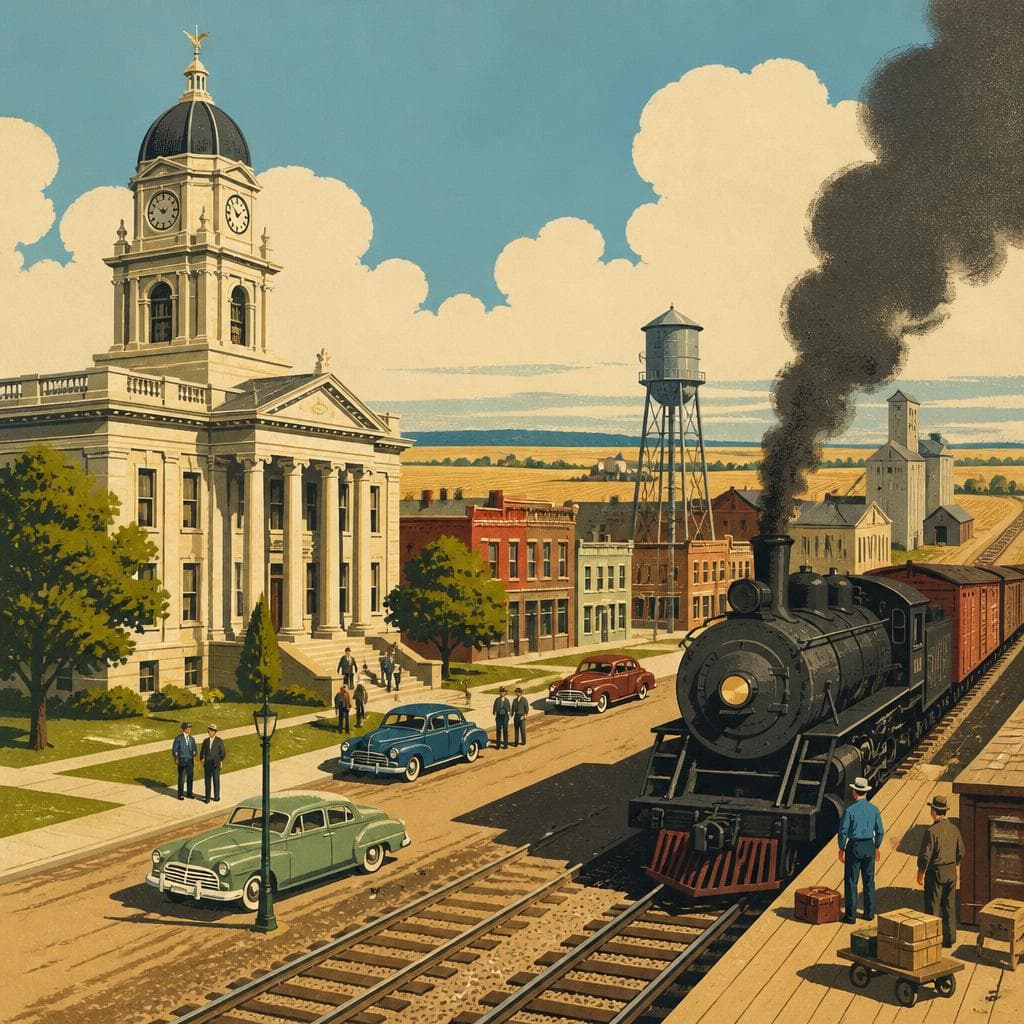 Cover art for Where the Courthouse Met the Rails