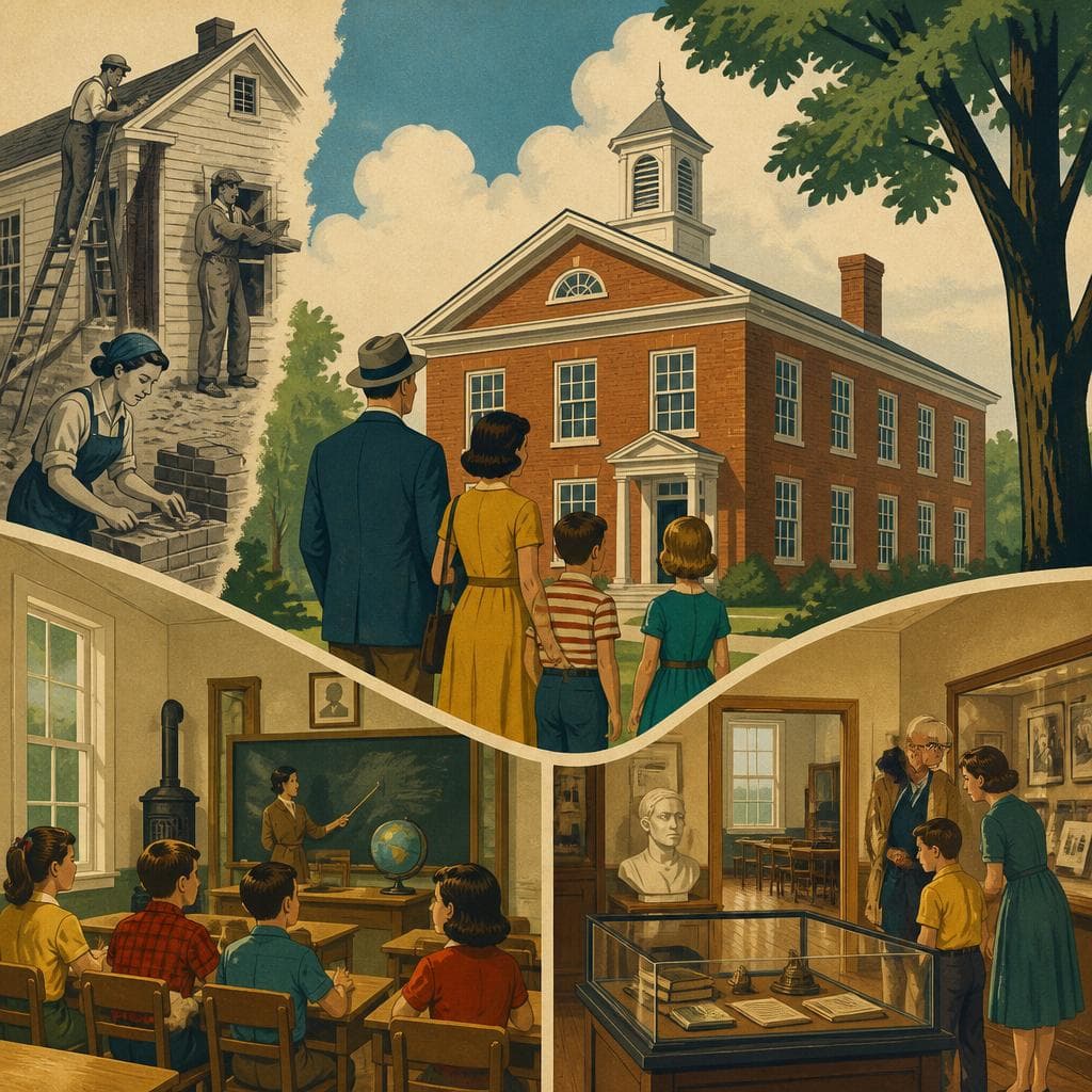 Cover art for When a School Kept Teaching