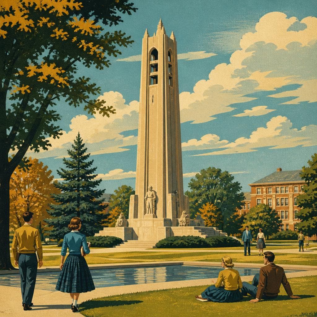 Cover art for How Grief Became a Campus Landmark