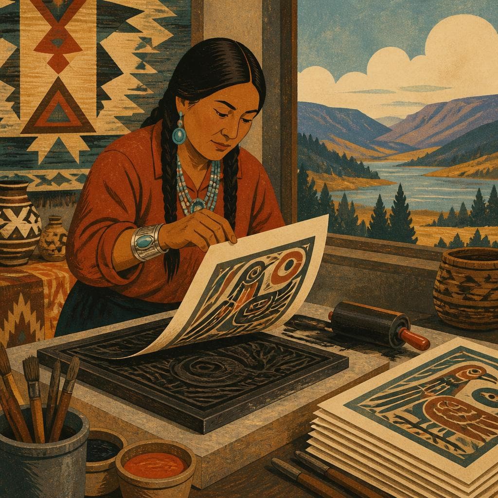 Cover art for Mourning Dove Put Native Life Into Print