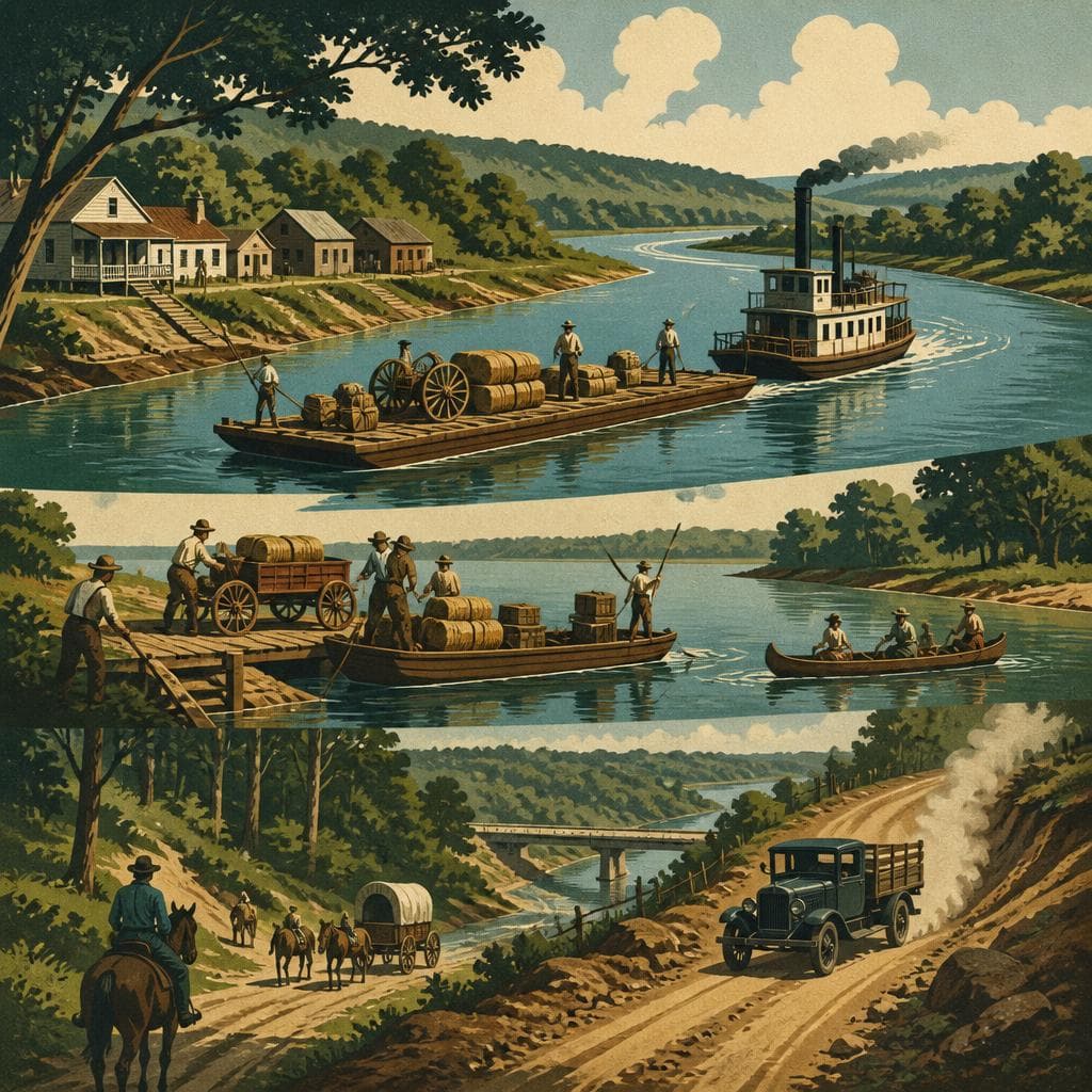 Cover art for Before the Highways, the River Did the Work