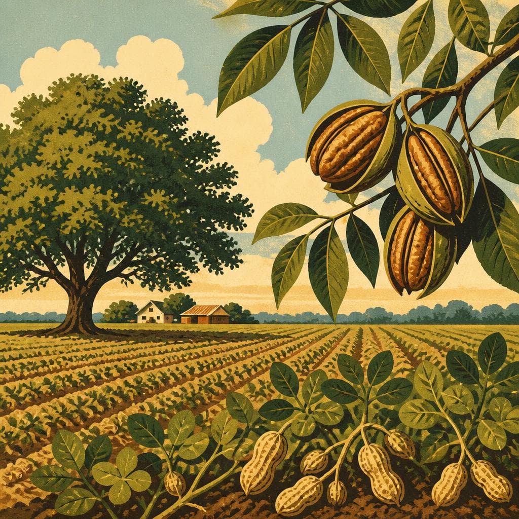 Cover art for Where Pecans Share the Field With Peanuts