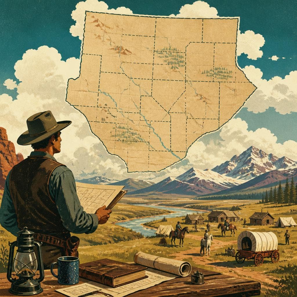 Cover art for When a County Existed Only on Paper