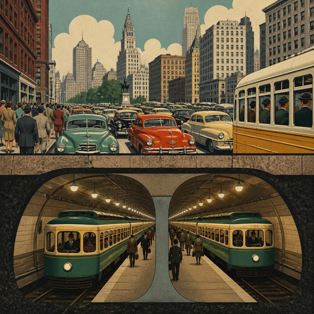 Cover art for When Boston Put the Trolleys Underground