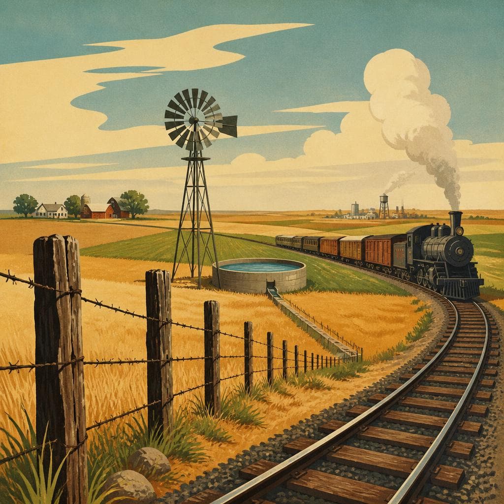 Cover art for How Fences, Windmills, and Rails Remade Haskell County