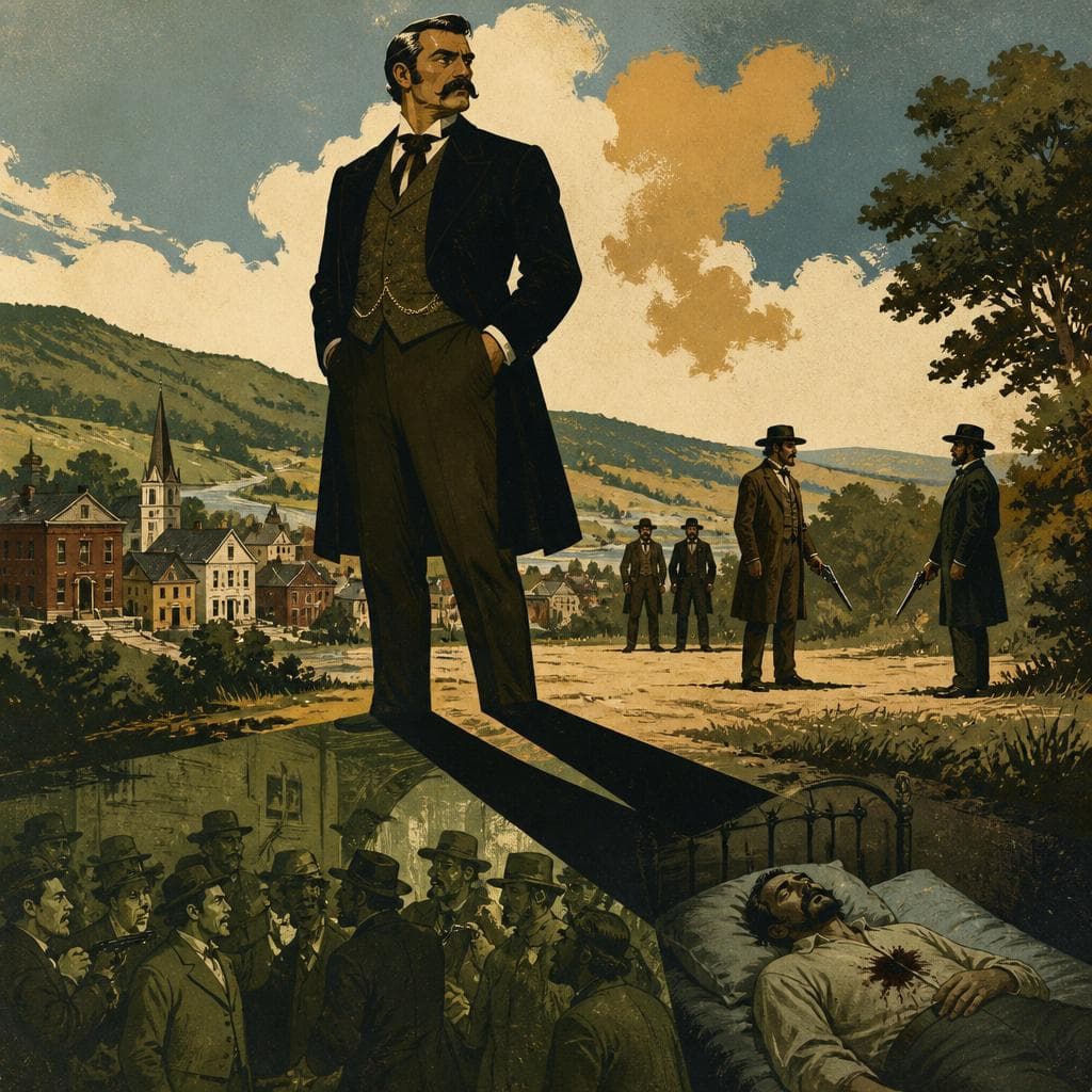 Cover art for The Man Who Cast the Longest Shadow in Morehead
