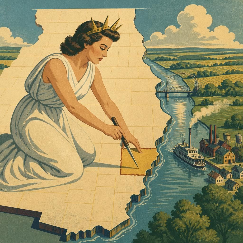 Cover art for Drawing a County at Illinois’s Edge