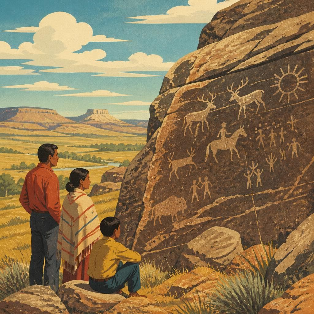 Cover art for Stories Pecked Into Stone at Jeffers