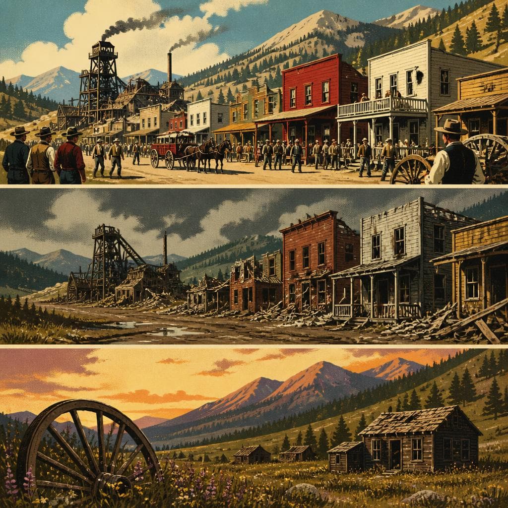 Cover art for When Silver Left Elkhorn Behind