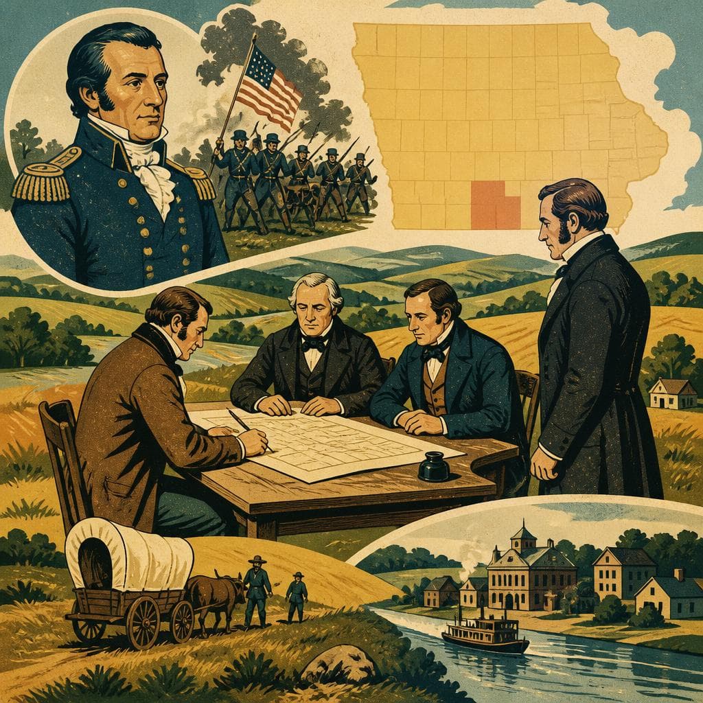 Cover art for A New Iowa County, Named for an Old War