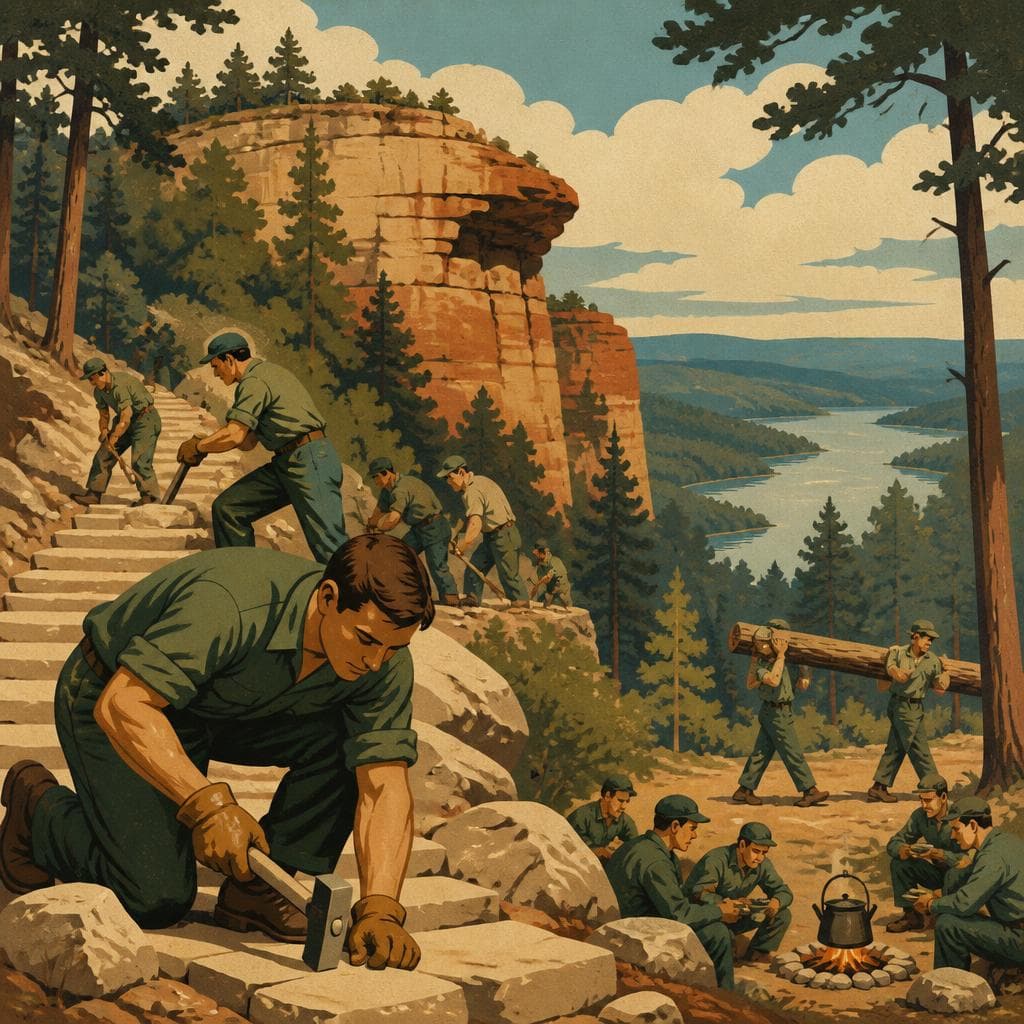 Cover art for How the CCC Opened Mill Bluff