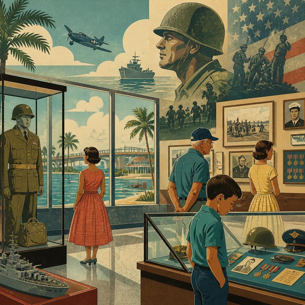 Cover art for A Small Museum Carrying a Big Military Story