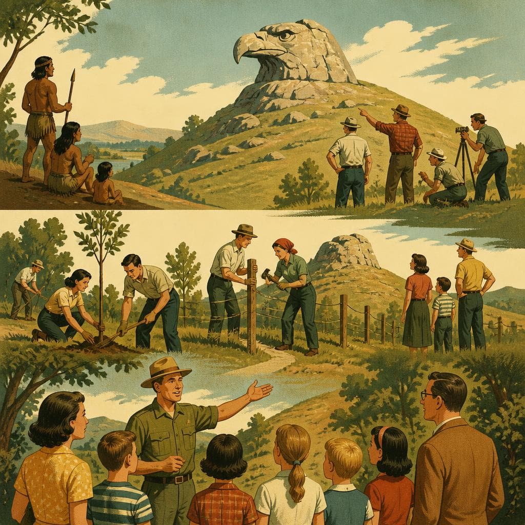 Cover art for How Rock Eagle Stayed in View