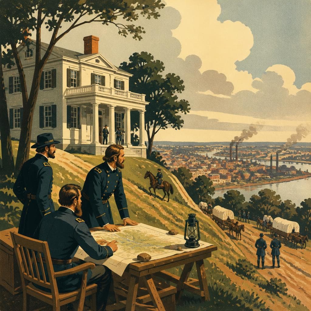 Cover art for The House on the Hill Above Petersburg