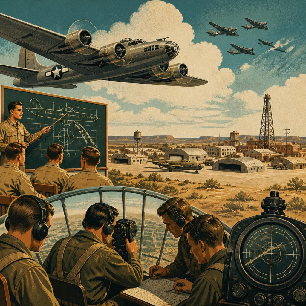 Cover art for When Midland Became a Wartime Classroom