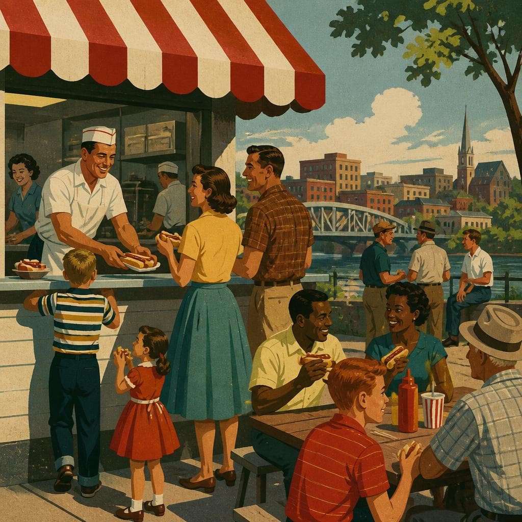 Cover art for Where Lewiston Meets Over Hot Dogs