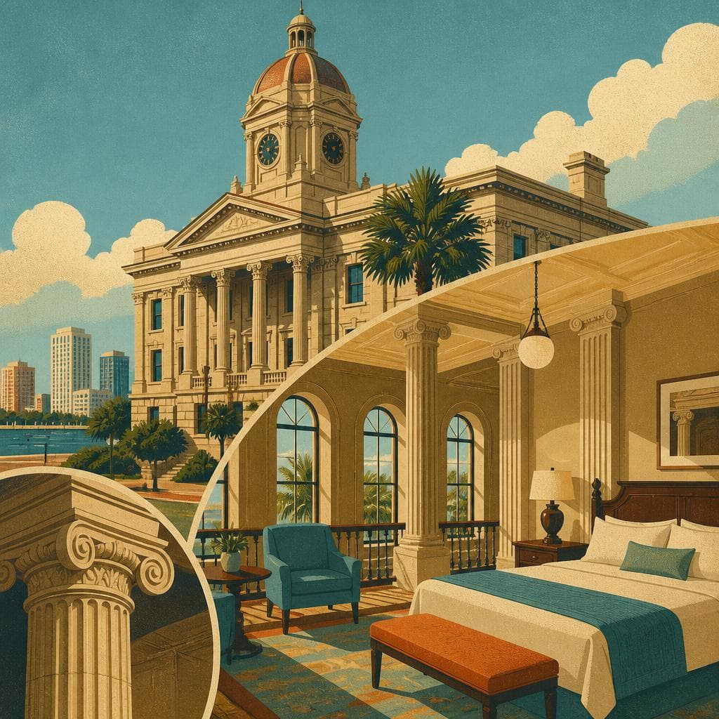 Cover art for Sleeping in the Old Courthouse