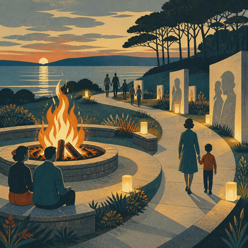 Cover art for Where Bonfire Became Memory