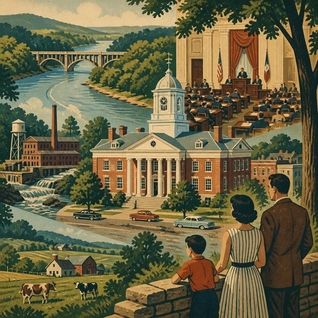 Cover art for Drawn by a River, Centered in Newton