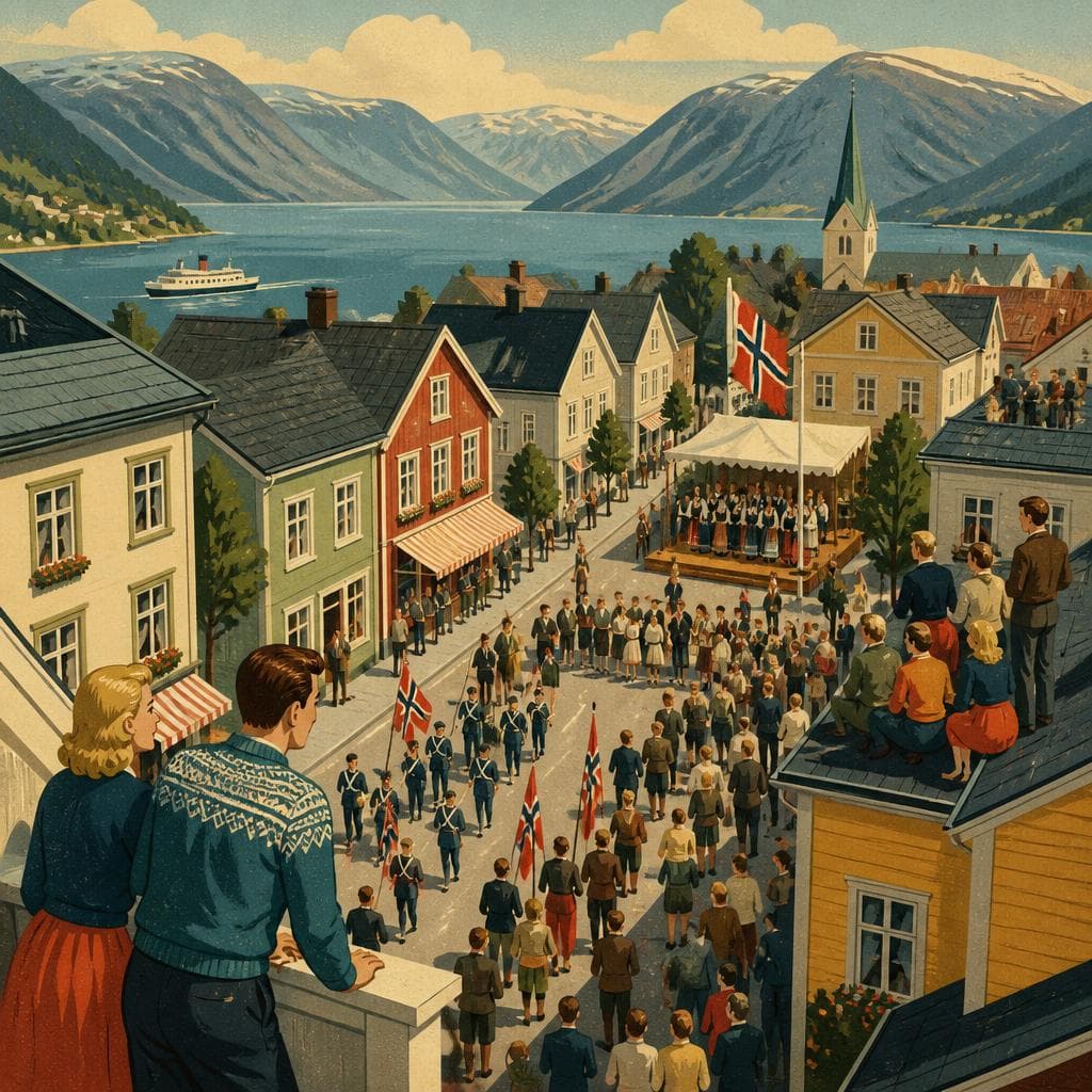 Cover art for Above the Shops, the Town Came Together