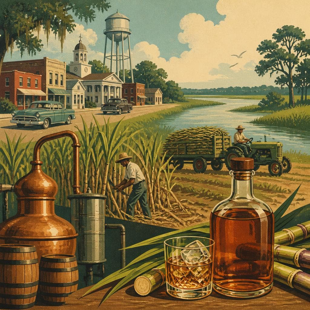 Cover art for The Town That Put Its Name on a Rum
